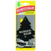 Papierový osviežovač vzduchu WUNDER-BAUM BLACK CLASSIC 5g